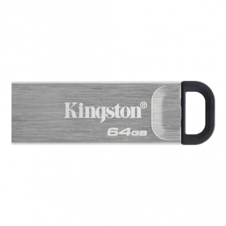 6764-Kingston Technology DataTraveler Kyson unidad flash USB 64 GB USB tipo A 3.2 Gen 1 (3.1 Gen 1) Plata