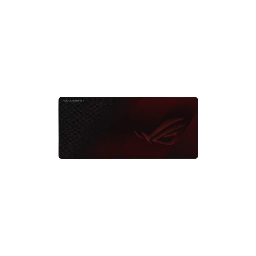 6773-ASUS ROG Strix Scabbard II Alfombrilla de raton para juegos Negro, Rojo