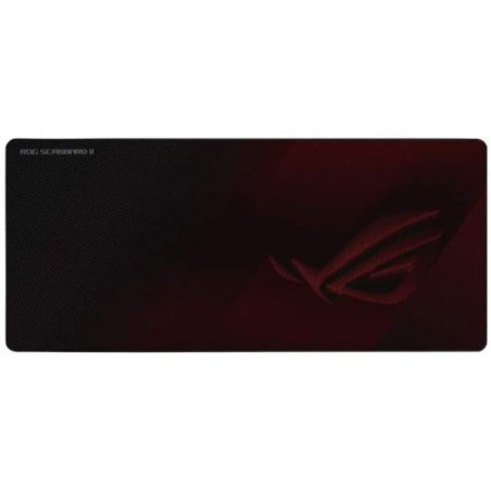 6773-ASUS ROG Strix Scabbard II Alfombrilla de raton para juegos Negro, Rojo