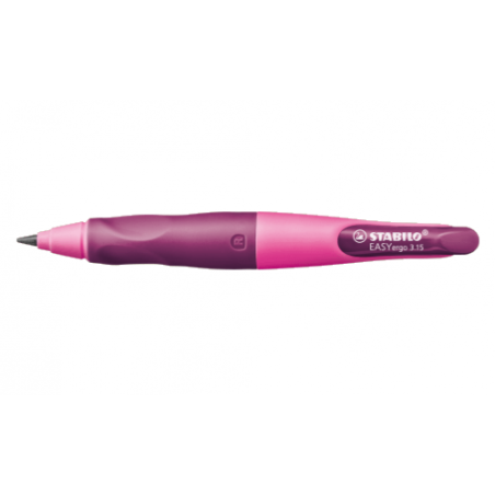 679-PORTAMINAS EASYERGO MINAS EXTRA GRUESAS 3,15MM. PARA DIESTROS ROSA STABILO B-46870-5