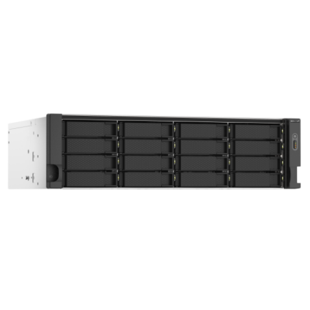 6802-QNAP TS-1673AU-RP-16G servidor de almacenamiento NAS Bastidor (3U) Ethernet Negro, Gris V1500B