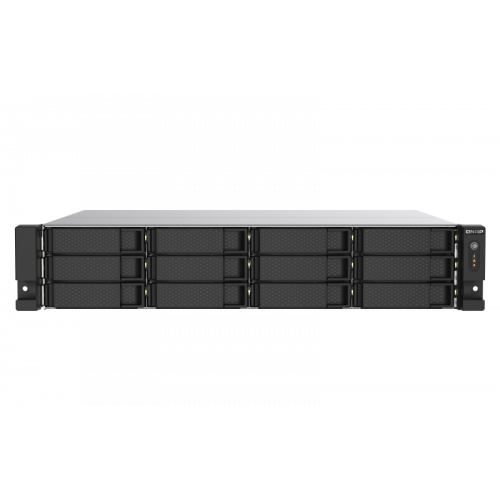 6803-QNAP TS-1273AU-RP-8G servidor de almacenamiento NAS Bastidor (2U) Ethernet Negro, Gris V1500B