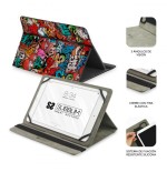 6813-SUBBLIM Funda Tablet Universal TRENDY CASE GRAFFITI 10.1"