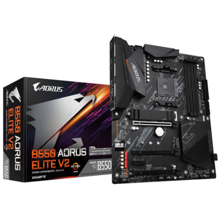 6821-Gigabyte B550 AORUS ELITE V2 placa base AMD B550 Zocalo AM4 ATX