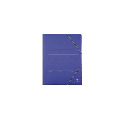 6879-CARPETA CARTON AZUL 500 GR./M2. FOLIO GOMA SOLAPA MARIOLA 1085