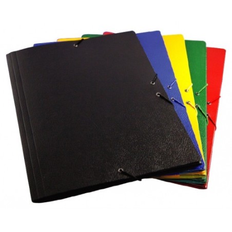 6897-CARPETA CARTON COMPACTO GOFRADO No 8.FOLIO GOMA SOLAPA AZUL MARIOLA 5285AZ