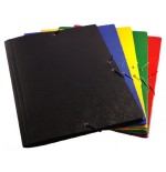 6897-CARPETA CARTON COMPACTO GOFRADO No 8.FOLIO GOMA SOLAPA AZUL MARIOLA 5285AZ