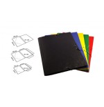 6898-CARPETA CARTON COMPACTO GOFRADO No 8.FOLIO GOMA SOLAPA AMARILLO MARIOLA 5285AM