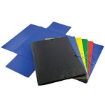 6900-CARPETA CARTON COMPACTO GOFRADO No 8.FOLIO GOMA SOLAPA NEGRO MARIOLA 5285NE