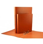 6902-CARPETA ANILLAS REDONDAS CARTON GOFRADO FOLIO APSDO. 2-A-25 MM. No 12 CUERO REDONDA  MARIOLA 5182A