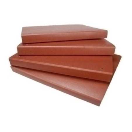 6907-CARPETA ANILLAS REDONDAS CARTON GOFRADO FOLIO NATURAL 2-A-40 MM. No 12 CUERO REDONDA  MARIOLA 0182N