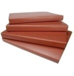 6907-CARPETA ANILLAS REDONDAS CARTON GOFRADO FOLIO NATURAL 2-A-40 MM. No 12 CUERO REDONDA  MARIOLA 0182N