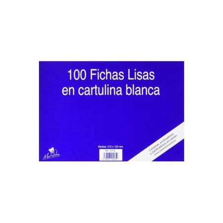6947-100 FICHAS DE CARTULINA LISA (215X160 MM) No. 5 MARIOLA 3115L