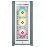 6962-Corsair iCUE 5000X RGB Midi Tower Blanco