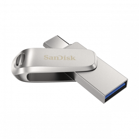6967-Sandisk Ultra Dual Drive Luxe unidad flash USB 32 GB USB Type-A / USB Type-C 3.2 Gen 1 (3.1 Gen 1) Acero inoxidable