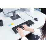 6977-Trust TK-150 teclado USB QWERTY Espanol Negro