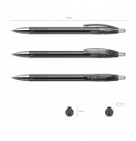 6989-BOLIGRAFO DE GEL AUTOMATICO R-301 ORIGINAL GEL MATIC, TINTA COLOR: NEGRO ERICH KRAUSE 46461