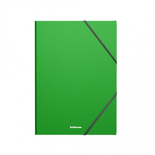7041-CARPETA CON GOMAS ELASTICAS MATT CLASSIC, A4, VERDE ERICH KRAUSE 53323