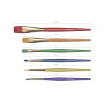 7074-SET PINCELES SINTETICOS PARA DIBUJAR Y DECORAR, 6 UDS. ARTBERRY 36125