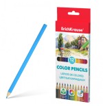 7081-CAJA LAPICES DE COLORES TRIANGULAR 12 COLORES ERICH KRAUSE 49886