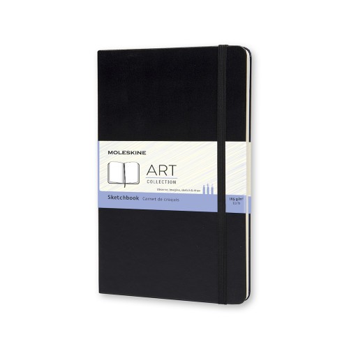 7104-CUADERNO DE BOCETOS NEGRO M (11,5X18CM) MOLESKINE ARTQP054 MOLESKINE ARTQP054