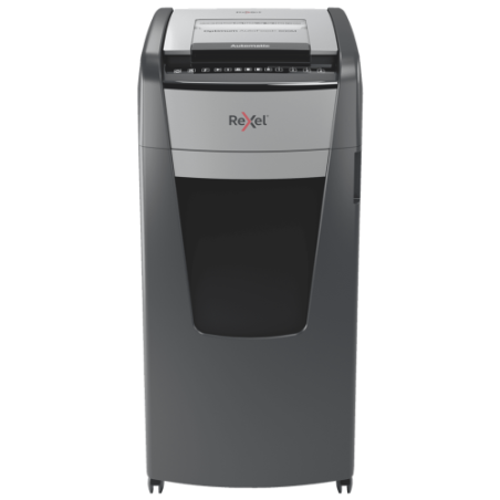 7186-Rexel AutoFeed+ 600M triturador de papel Microcorte 55 dB 23 cm Negro, Gris