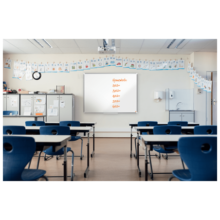 7202-PIZARRA PPLUS MELAMINA 2400X1200MM NOBO 1915454