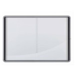 7230-VITRINA NOBO PUERTA CORREDERA INTERIOR FONDO METAL 18 X A4 HOJAS NOBO 1902571