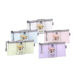 7248-PACK 12 BOLSAS CREMALLERA EVA-BAG TAMANO CHECK COLORES SURTIDOS CARCHIVO 45013099