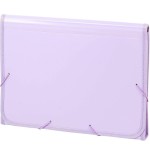 7250-ACORDEON POLIPROPILENO SOFT FOLIO 13 DEPARTAMENTOS RIBETE GOMA MALVA CARCHIVO 19260014