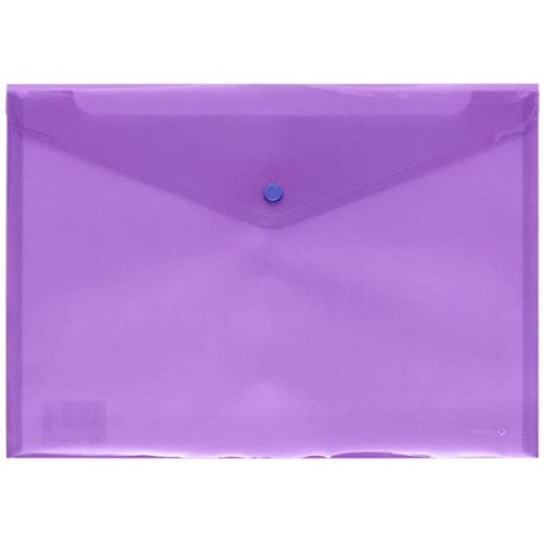 7265-SOBRE POLIPROPILENO FOLIO SOLAPA C/BROCHE PLASTICO VIOLETA CARCHIVO 342K56