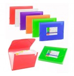 7267-ACORDEON POLIPROPILENO TRASLUCIDO FOLIO 13 DEPARTAMENTOS GOMA NARANJA CARCHIVO 1913KF52