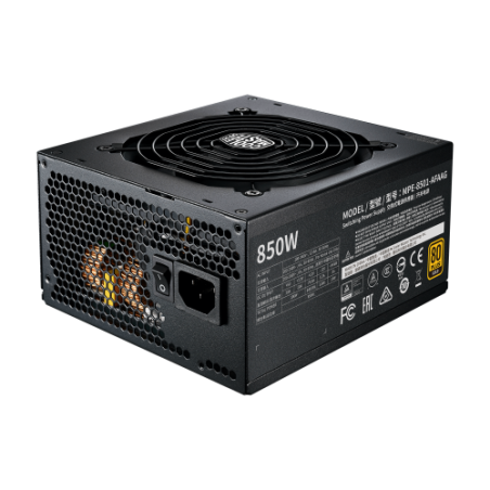 7284-Cooler Master MWE Gold 850 - V2 Full Modular unidad de fuente de alimentacion 850 W 24-pin ATX ATX Negro