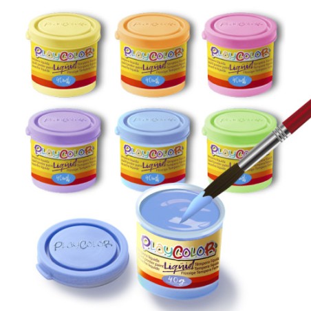 7320-Playcolor Liquid Pintura para carteles 40 ml 6 pieza(s)