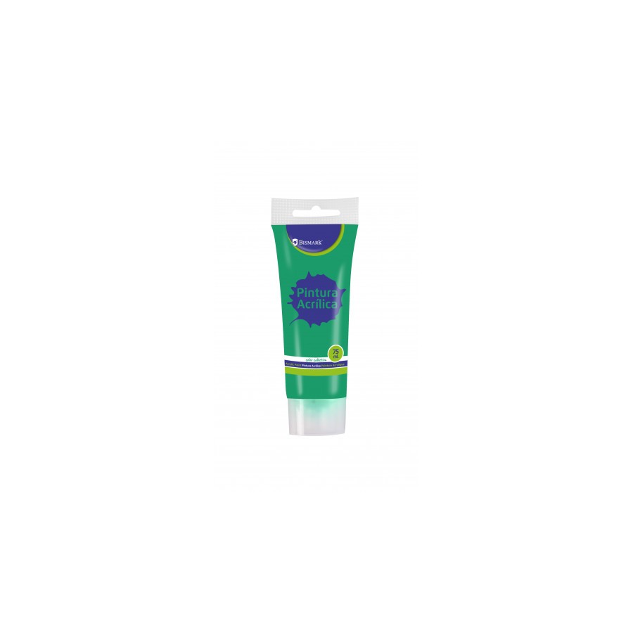 7333-BOTE PINTURA ACRILICA 75 ML VERDE BISMARK 328521