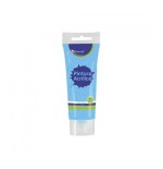 7346-BOTE PINTURA ACRILICA 75 ML AZUL CON GLITTER BISMARK 328674