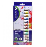 7360-SET PINTURAS OLEO TUBOS 12 COLORES X 12 ML BISMARK 327026