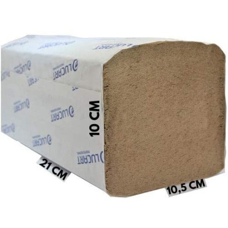 7474-PAQUETE 3800 TOALLAS V2 ECONATURAL LUCART CE594