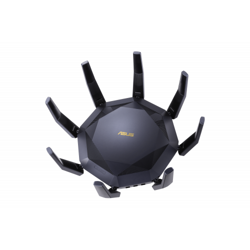 7495-ASUS RT-AX89X AX6000 AiMesh router inalambrico Ethernet Doble banda (2,4 GHz / 5 GHz) 3G 4G Negro