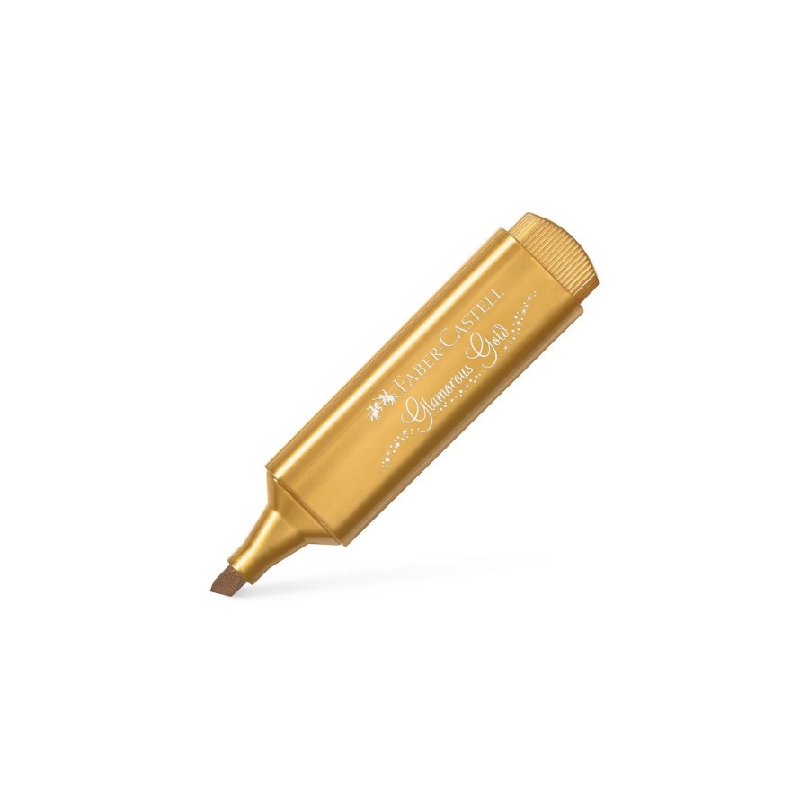 7525-Faber-Castell 154650 marcador 1 pieza(s) Punta de cincel Oro