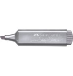 7528-MARCADOR TEXTLINER "METALICO". COLOR: PLATA. FABER CASTELL 154661