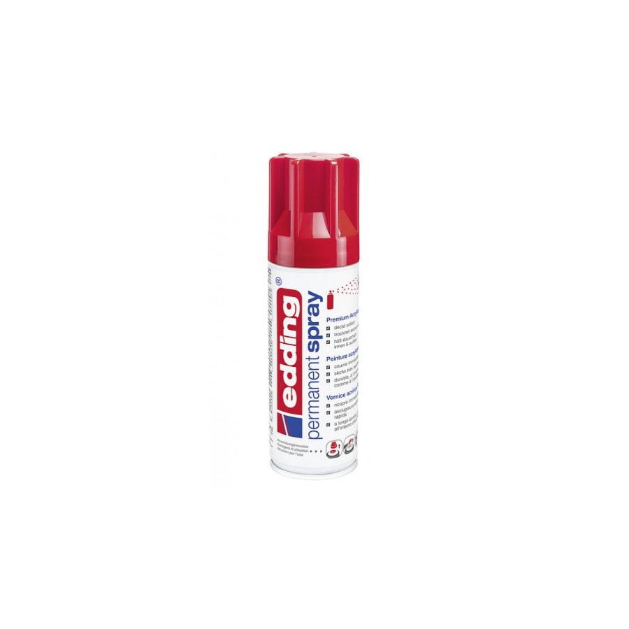 7578-SPRAY ROJO TRAFICO BRILLO. EDDING 5200-952