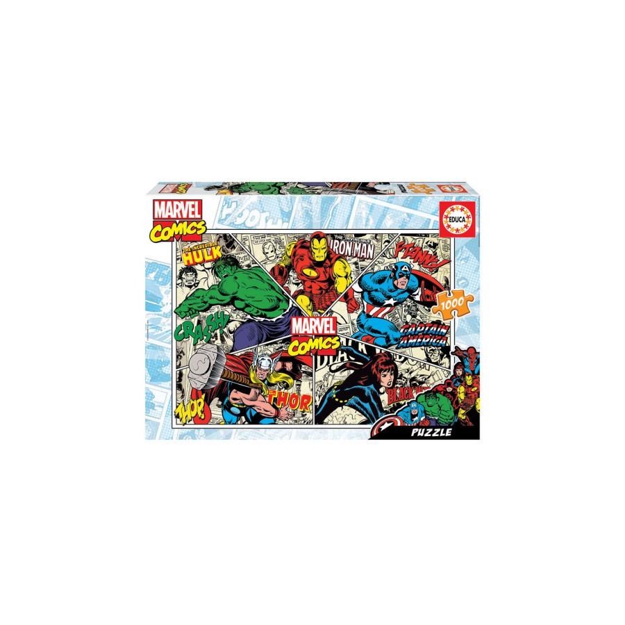 7603-Educa Marvel Comics Puzzle rompecabezas 1000 pieza(s)