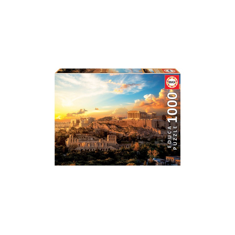 7609-Educa Acropolis of Atenas Puzzle rompecabezas 1000 pieza(s)