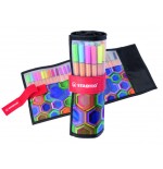 770-BLISTER BOLSA NYLON PUNTA FINA 0,4MM. POINT 88 DE 25 UNIDADES SURTIDOS STABILO 8825-071-20