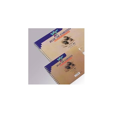 7704-CUADERNO DIBUJO A3 ESBOZOS 30 HJS. 160GMS. HSSK WONDER ART BY PRYSE 6230012