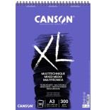 7741-Canson XL Mix Media Bloc de hojas de papel para bellas artes 30 hojas