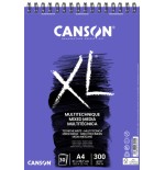 7742-Canson XL Mix Media Bloc de hojas de papel para bellas artes 30 hojas