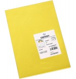 7762-PACK 50 HOJAS CARTULINA IRIS A3 185G AMARILLO CANARIO CANSON C200040183