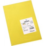7769-PACK 50 HOJAS CARTULINA IRIS A4 185G AMARILLO CANARIO CANSON C200040155